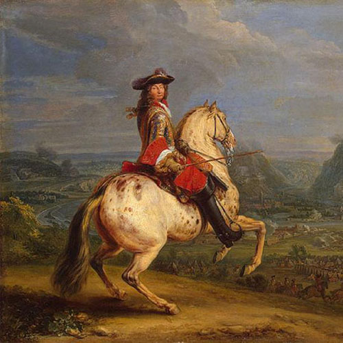 Louis XIV at the siege of Besancon - Adam Frans van der Meulen - Click Image to Close